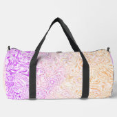 Sac De Sport Drapeau de fierté abstrait boho ondulé tripant Tri (Recto)
