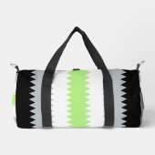 Sac De Sport Drapeau de fierté Agender Abstrait Groovy Boho Zig (Recto)