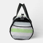Sac De Sport Drapeau de fierté Agender Abstrait Groovy Boho Zig (Droite)