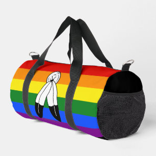 Sac De Sport Drapeau de fierté bispirituelle de SlipperyJoe's s