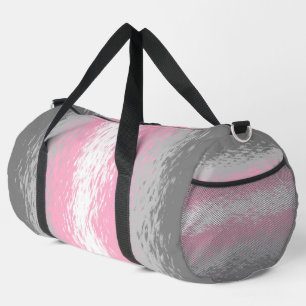 Sac De Sport Drapeau de fierté demifille abstrait granuleux bru