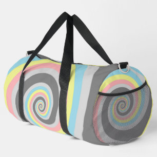 Sac De Sport Drapeau de fierté Demiflux Spirale Abstraite Groov