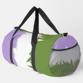 Sac De Sport Drapeau de fierté Genderqueer abstrait zigzag épic (Coin droit)