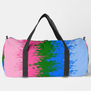 Sac De Sport Drapeau de fierté omniromantique abstrait Squiggly