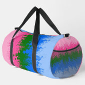 Sac De Sport Drapeau de fierté omniromantique abstrait Squiggly (Coin droit)