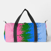 Sac De Sport Drapeau de fierté omniromantique abstrait Squiggly (Recto)