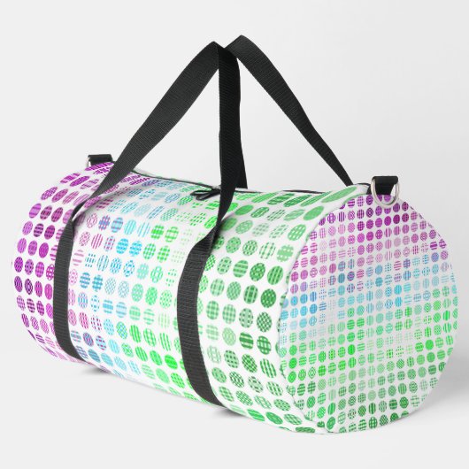 Sac De Sport Drapeau de fierté Toric abstrait boho éclectique G (Coin gauche)