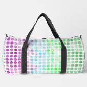 Sac De Sport Drapeau de fierté Toric abstrait boho éclectique G (Recto)