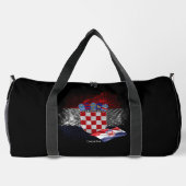 Sac De Sport Drapeau de la Croatie (Verso)