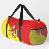 Sac de sport Drapeau de la Sicile (Coin droit)