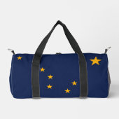 Sac De Sport Drapeau de l'Alaska (Recto)