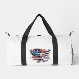 Sac De Sport Drapeau et aigle des États-Unis. Indépendance