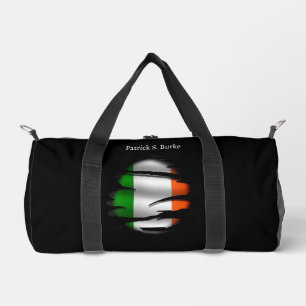 Sac De Sport Drapeau irlandais déchiré personnalisé