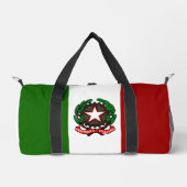 Sac De Sport Drapeau italien et emblème (Recto)