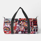 Sac De Sport Duffel Bag – Fragmented Pulse (Recto)