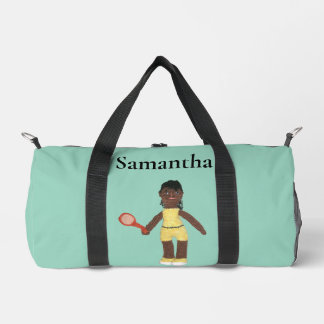 Sac De Sport Duffle Bag - Tennis Player Doll