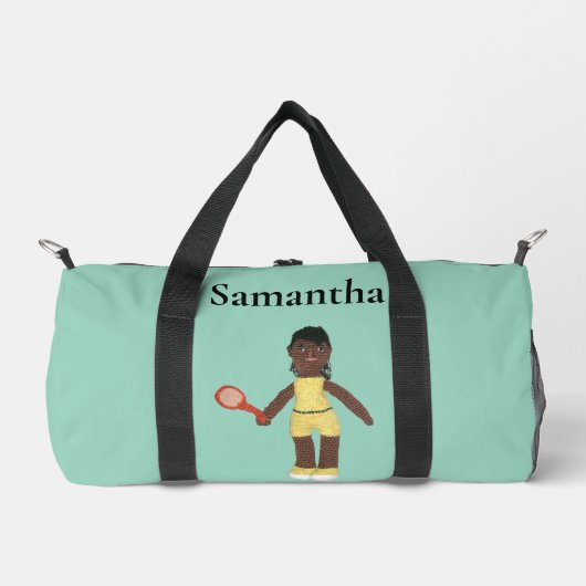 Sac De Sport Duffle Bag - Tennis Player Doll (Recto)