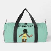 Sac De Sport Duffle Bag - Tennis Player Doll (Verso)