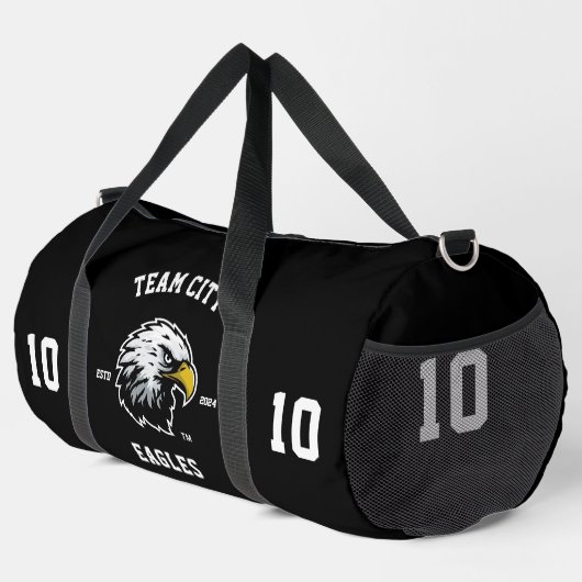 Sac De Sport Eagles "Customizable" Sport Team (Coin droit)