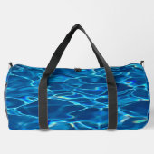 Sac De Sport Eau de la piscine bleu foncé (Verso)