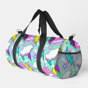 Sac De Sport Éclairs Lumineux Pastel