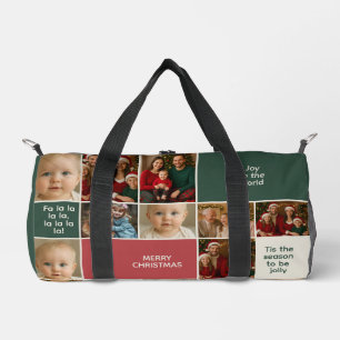 Sac De Sport élégance grand nombre d'images collage Noël nouvea
