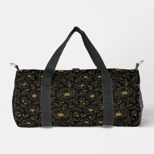 Sac De Sport Élégant floral sans couture de luxe