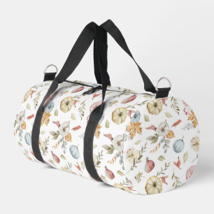 Sac De Sport Elégant Motif d'aquarelle d'automne