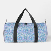 Sac De Sport Élégant motif floral bleu (Verso)