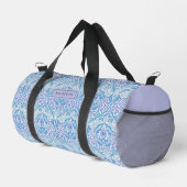 Sac De Sport Élégant motif floral bleu (Coin droit)