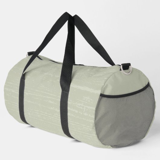 Sac De Sport Élégant Sage Green Wood Grain (Coin droit)