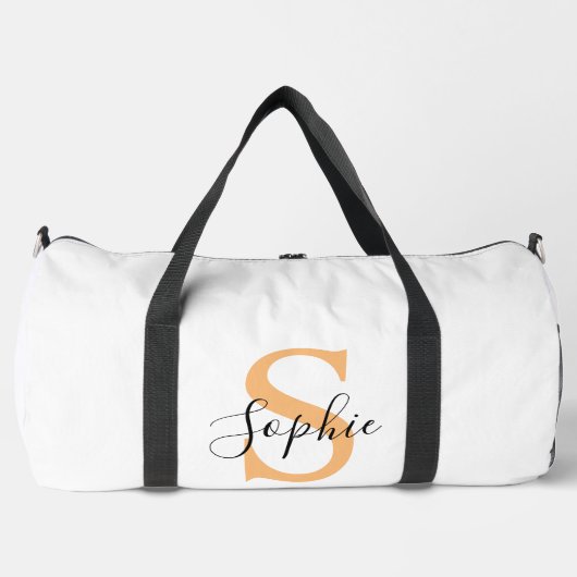 Sac De Sport Elegant Script Custom Name Personalized Gift (Recto)