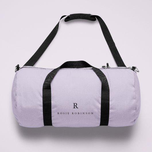 Sac De Sport Élégant Sophisticé Classic Monogram Lilac