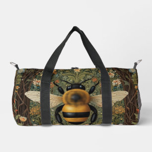 Sac De Sport Élégant vintage bourdon botanique floral art