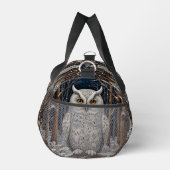Sac De Sport Élégante forêt d'hiver de chouette blanche boho (Droite)