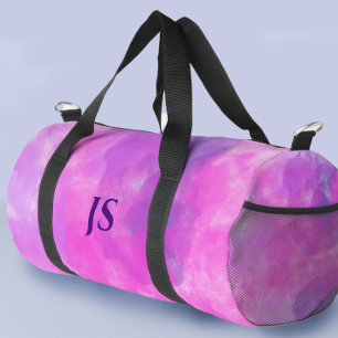 Sac De Sport Elégante Moderne Aquarelle Filles Rose Personnalis
