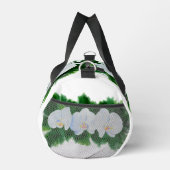 Sac De Sport Elégante peinture d'orchidée tropicale blanche (Droite)