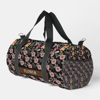 Sac De Sport Elégante Personnaliser d'aquarelle de fleurs