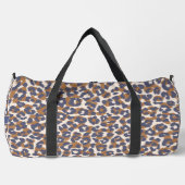 Sac De Sport Empreinte de léopard-bleu et Brown (Recto)