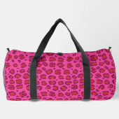 Sac De Sport Empreinte de léopard rose (Verso)