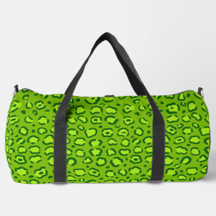 Sac De Sport Empreinte de léopard vert