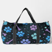 Sac De Sport Empreinte de patte d'os étoilé (Recto)