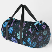 Sac De Sport Empreinte de patte d'os étoilé (Coin droit)