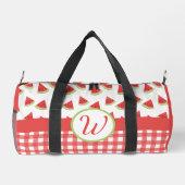 Sac De Sport En vichy de pastèque (Verso)