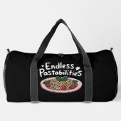 Sac De Sport Endless Pastabilities Fun Pasta Dish (Verso)