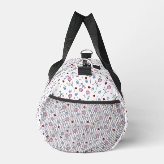 Sac De Sport Enfants Cute Ladybug Polka dot Daisy Flower Motif (Droite)