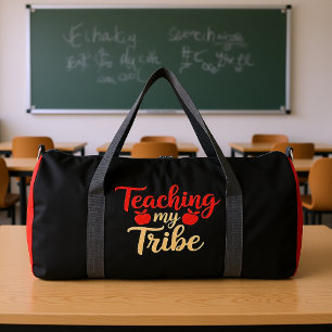 Sac De Sport Enseignant de ma Tribu Apple Teacher