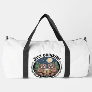 Sac De Sport Équipe de randonnée de paresseux avec boisson