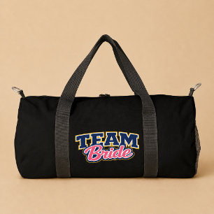 Sac De Sport Équipe Mariée Fête de Mariage Audacieuse