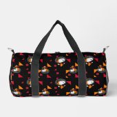 Sac De Sport ESPACE | Snoopy Space Suit Motif noir (Recto)